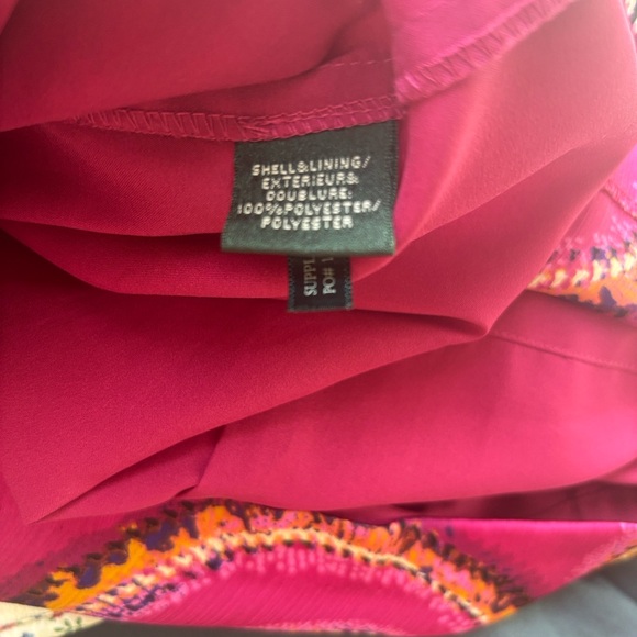 Ralph Lauren Pink Paisley Midi Dress size 8 - Picture 7 of 8